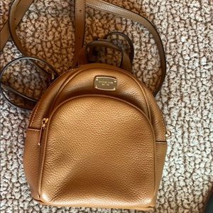 Michael Kors mini backpack purse